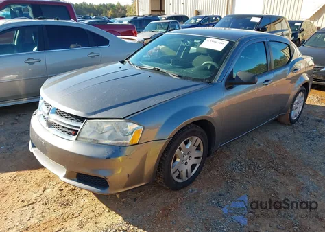 2013 Dodge Avenger Se V6 from USA, damaged, VIN 1C3CDZAG6DN757189